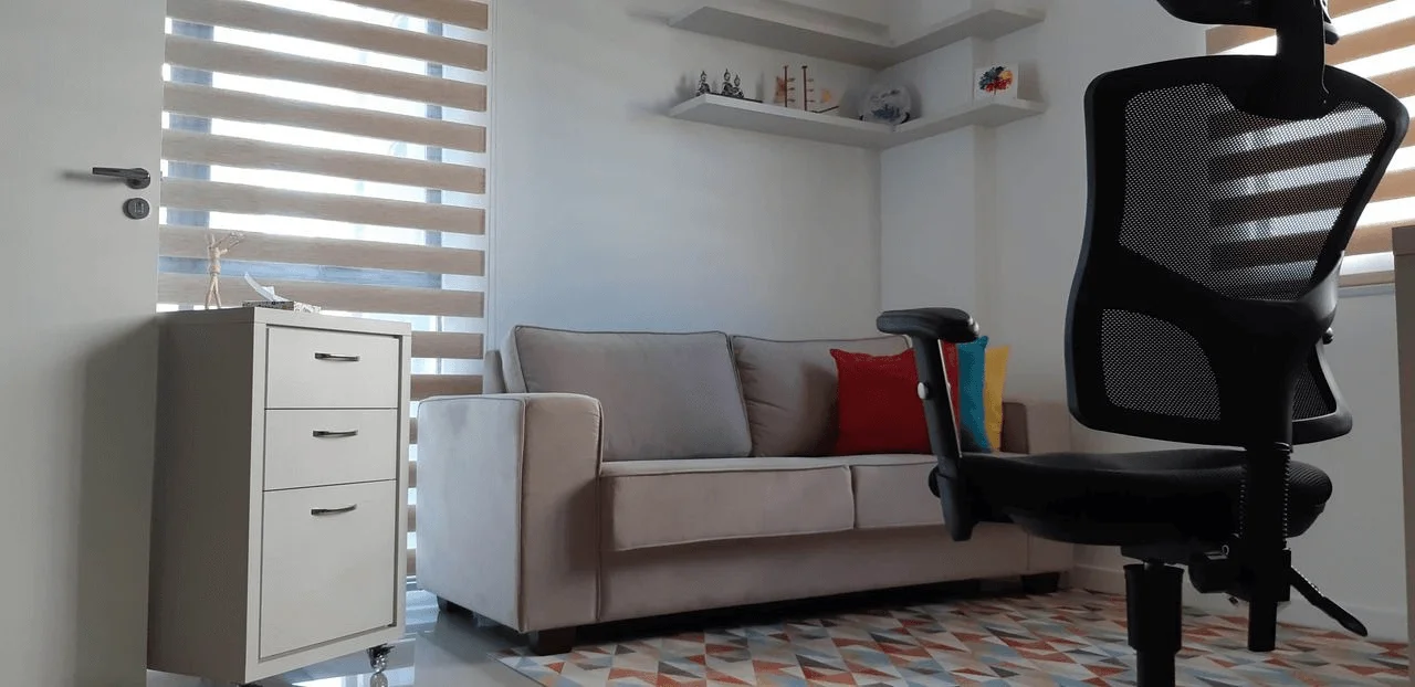 Foto do consultório do psicólogo Matheus Vieira