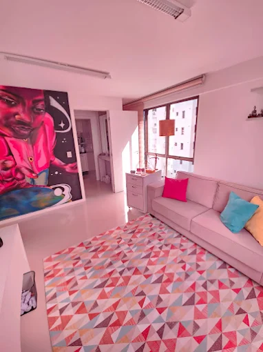 Sala de atendimento psicológico de Matheus Vieira em Florianópolis